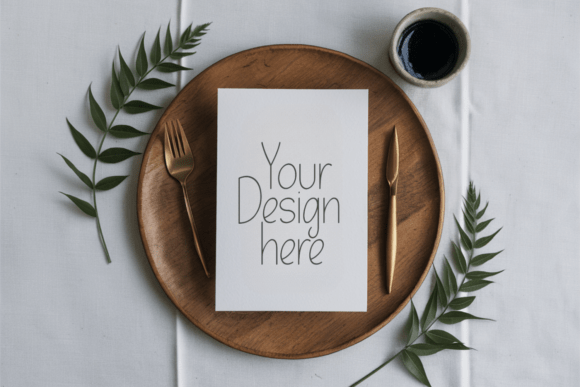 5x7 Greetings Cards Mockup 4: Elevate Your Creative Projects with Professional Design