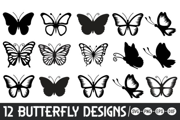 Butterfly SVG Bundle, Butterfly Clipart – Creative Solutions for Every Project