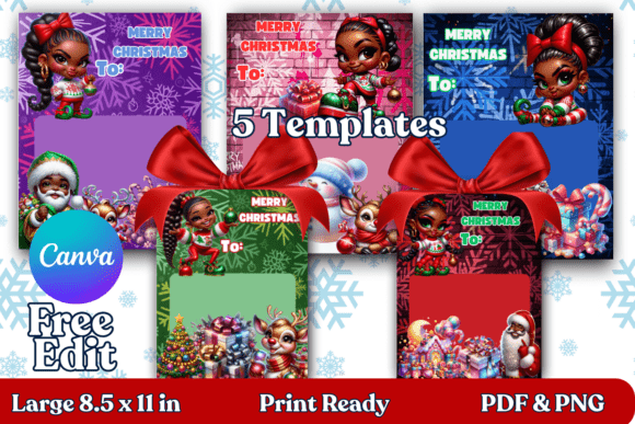 Editable Christmas Treat Cards for Kids: Make Your Holiday Gifts Unforgettable
